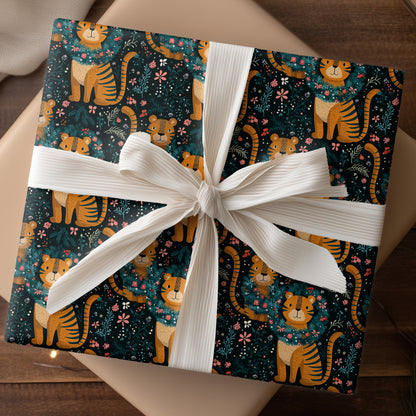 Tigers Dance Through Midnight Gardens