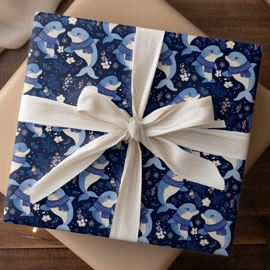 Winter's Playful Ocean Dance