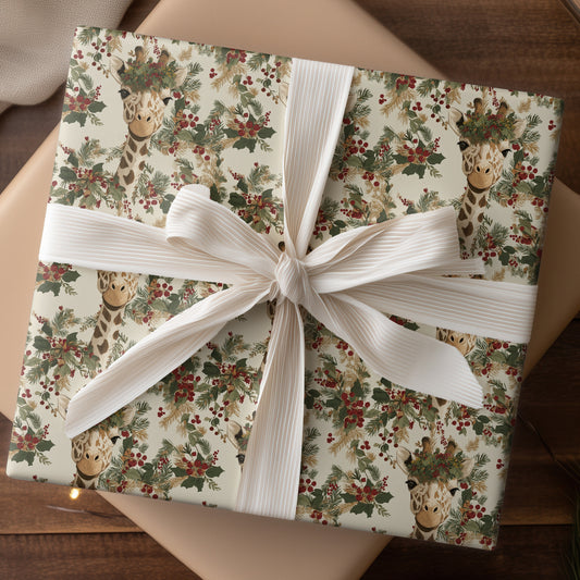 Winter's Gentle Giraffe Blooms