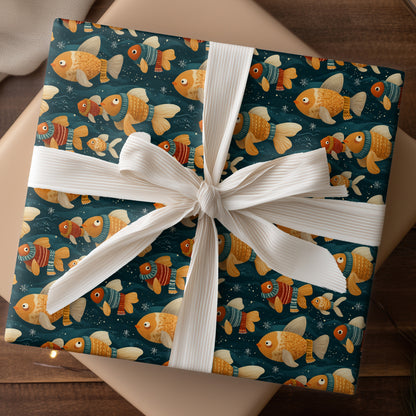 Cold Currents Warm Tiny Swimmers