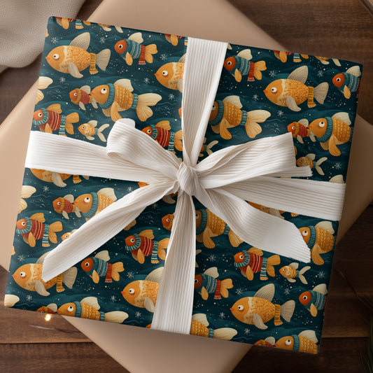 Cold Currents Warm Tiny Swimmers