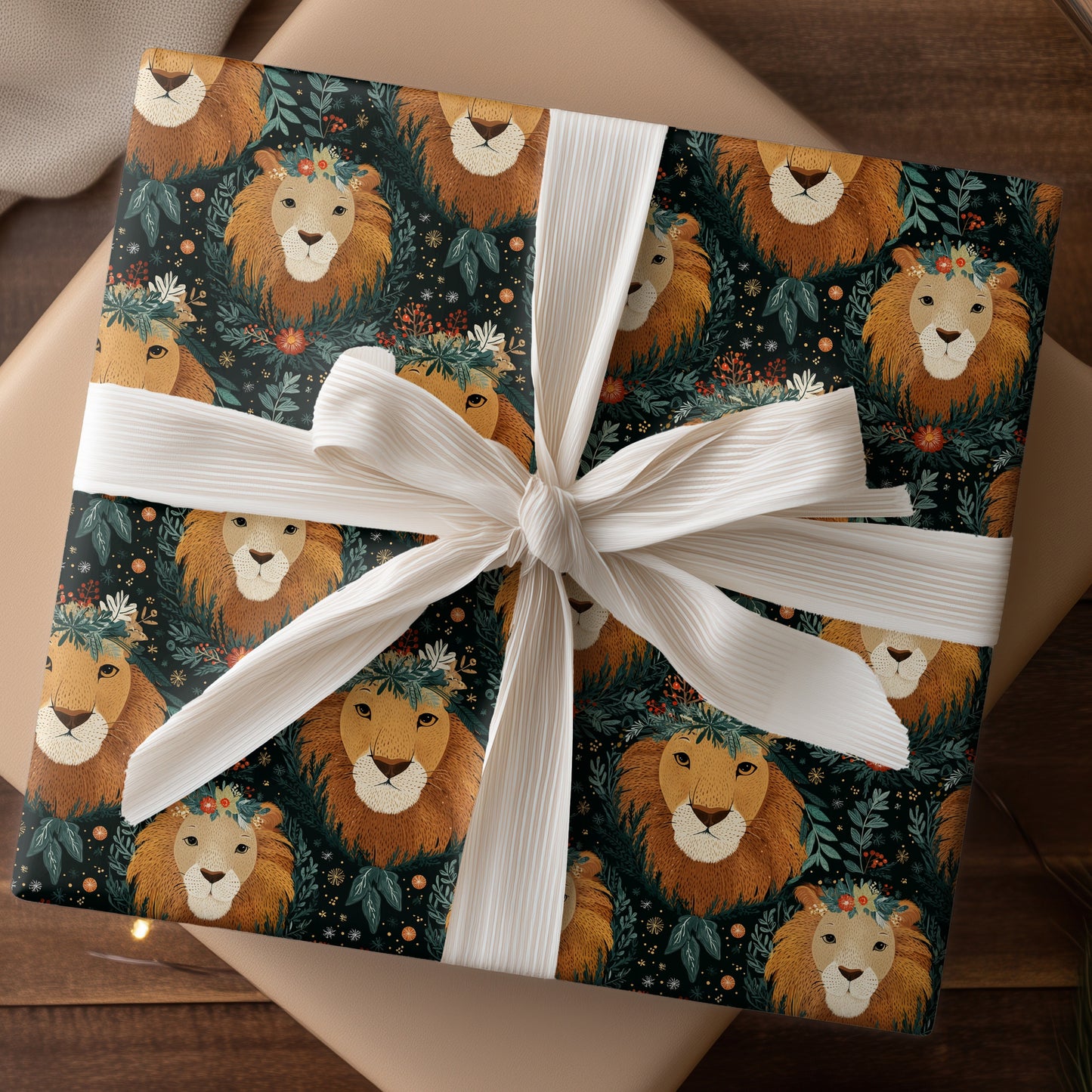 Lions Bloom Within Dark Forests