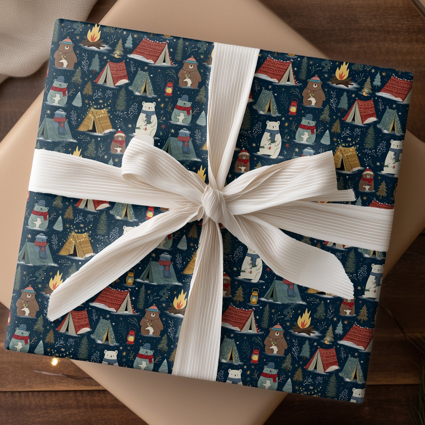 Starlit Campfires And Woodland Friends