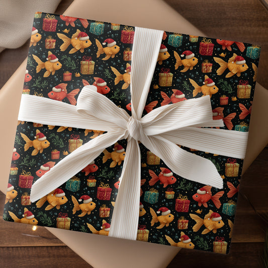 Festive Fish Swim Through Holiday Magic