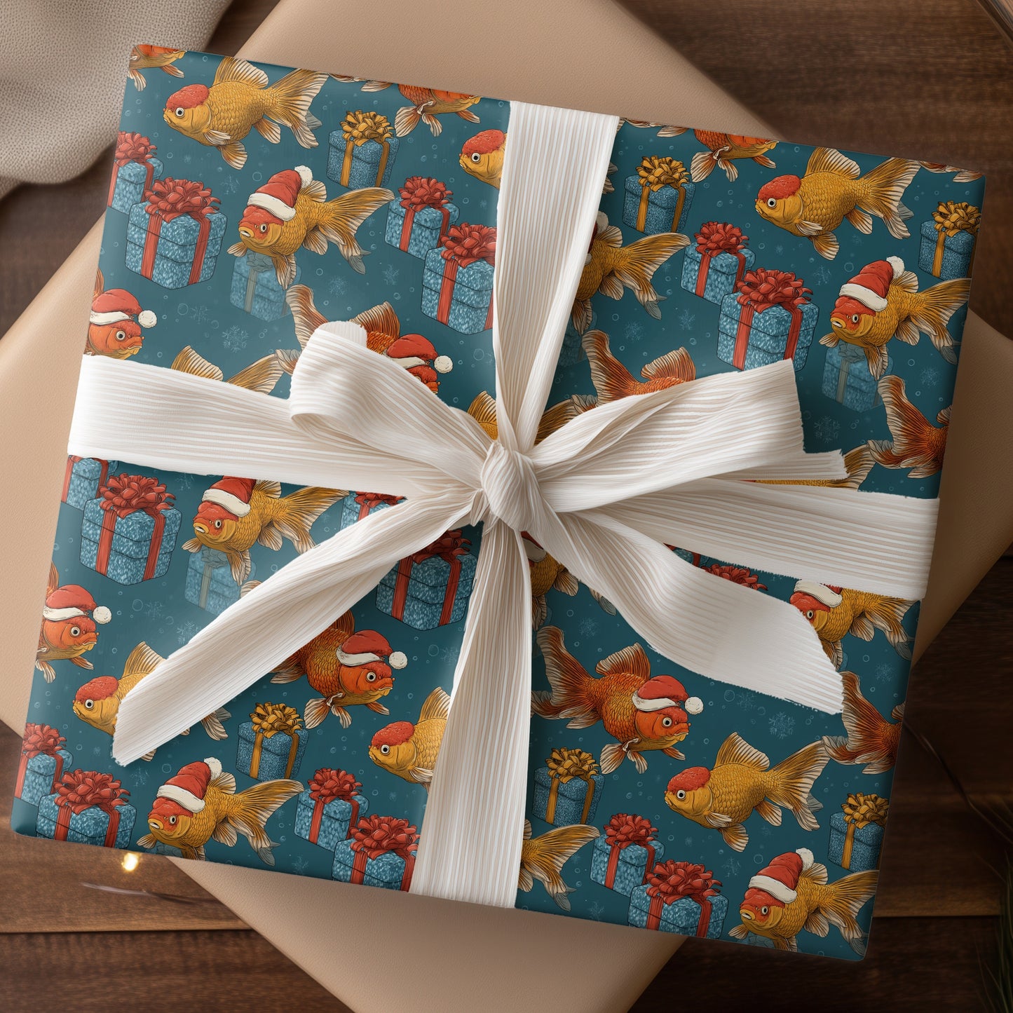 Festive Fins Unwrap Holiday Cheer