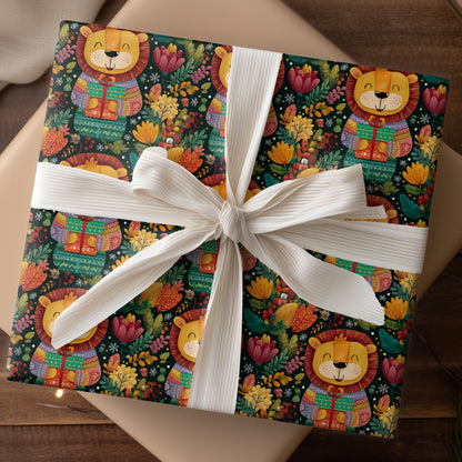 Lion's Cozy Christmas Surprise