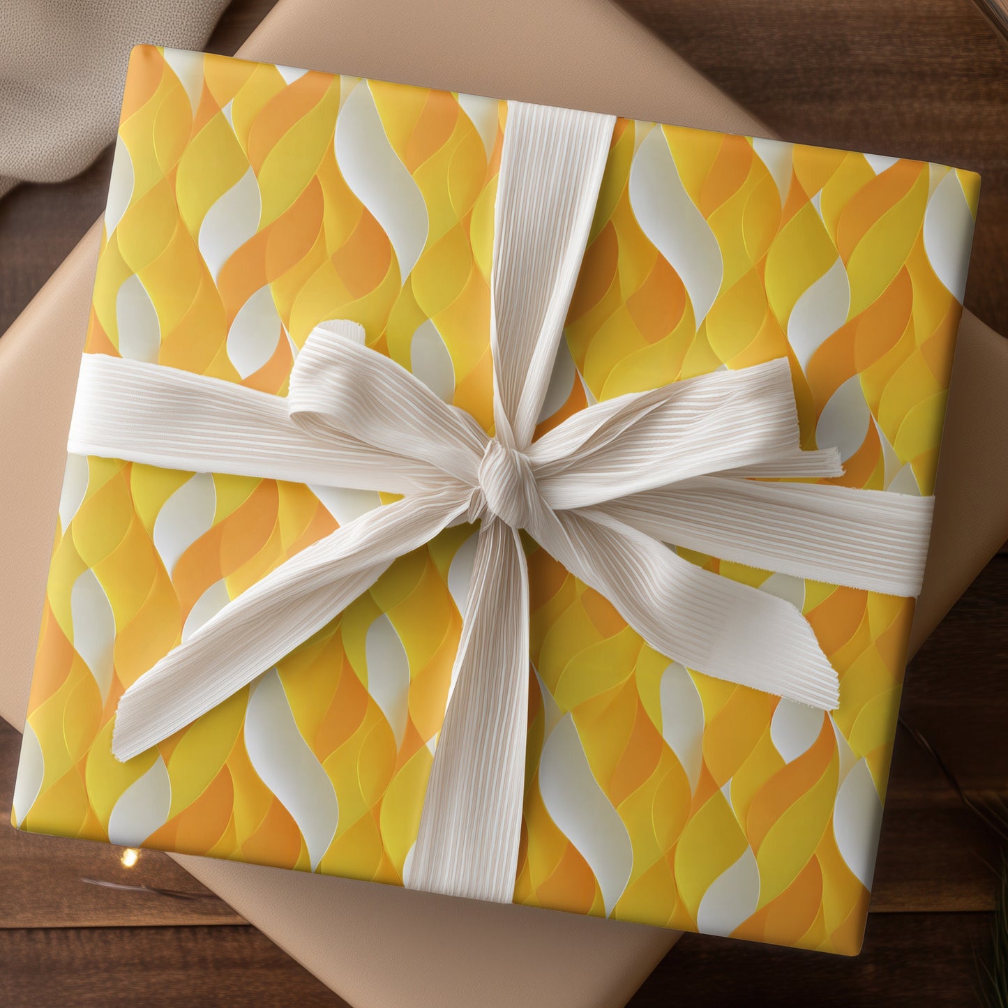 Golden Flames Dance In Silence