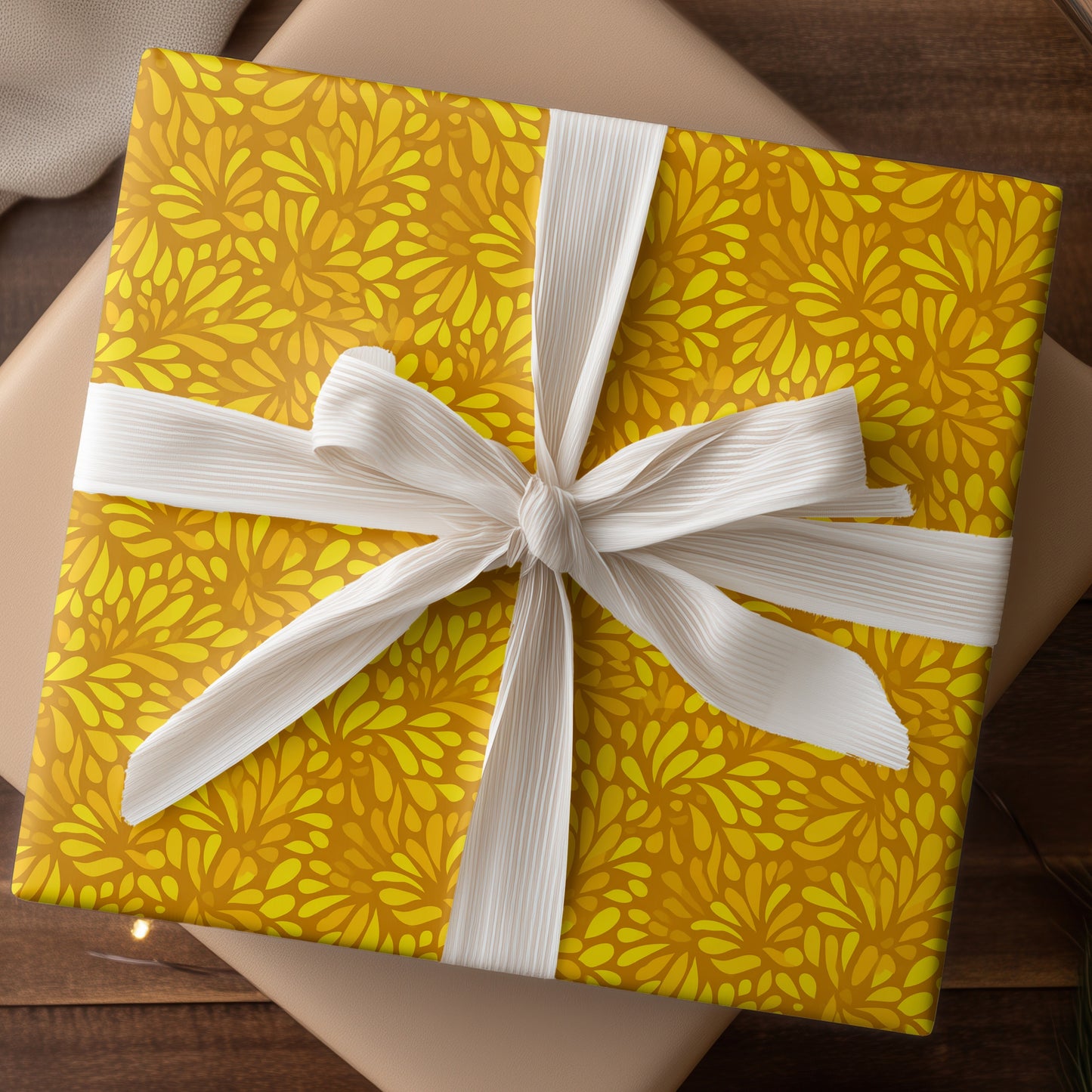 Sunlight Dancing Through Golden Petals