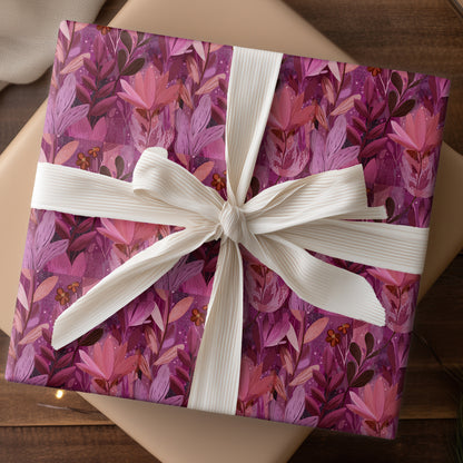 Purple Blooms Dancing Midnight