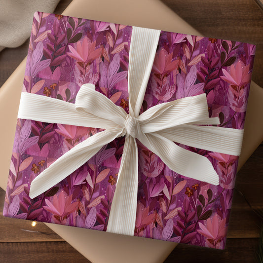 Purple Blooms Dancing Midnight