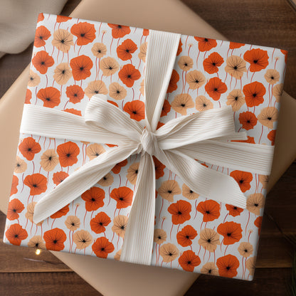 Sunset Poppies Dance Across Memory