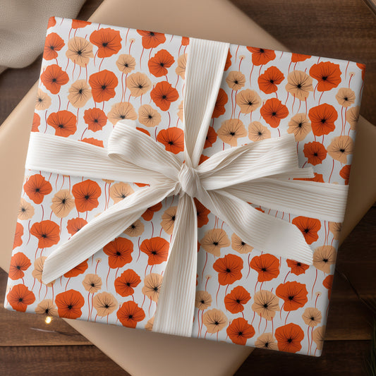 Sunset Poppies Dance Across Memory