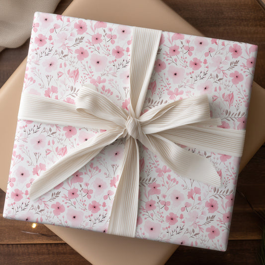 Soft Petals Dance In Pale Light