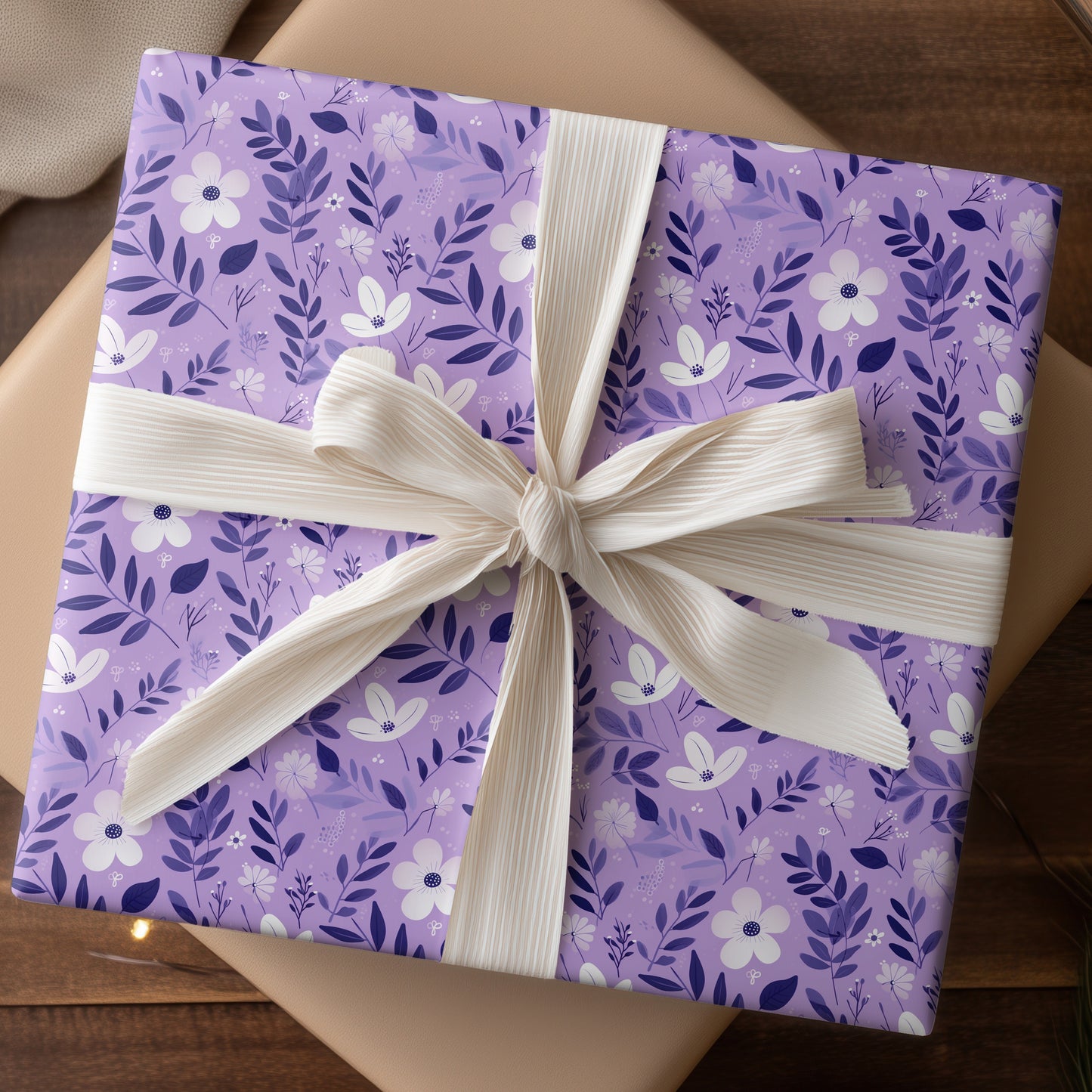 Lavender Blooms Dance Softly