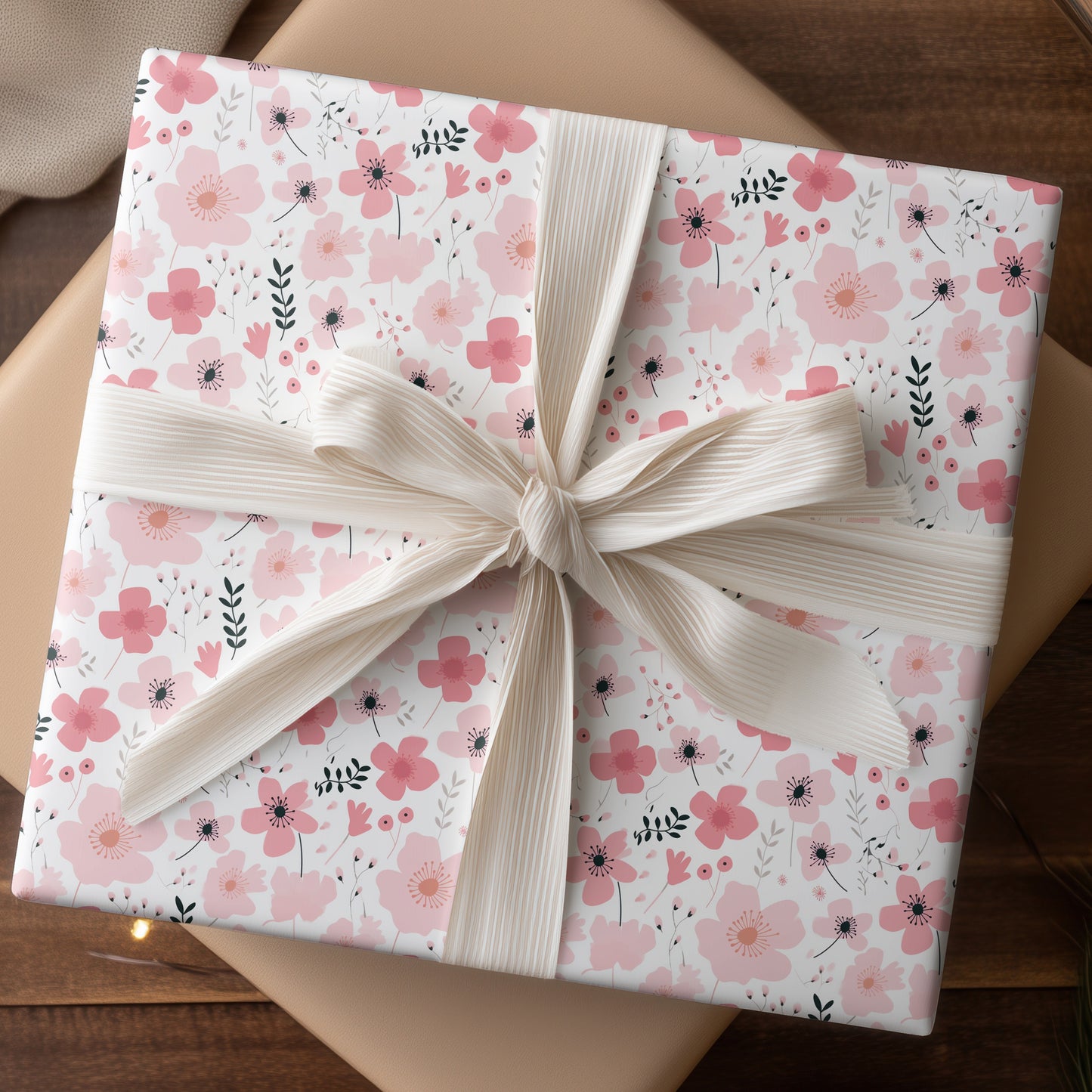 Soft Petals Dance Between Seasons