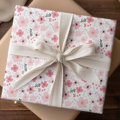 Soft Petals Dance Between Seasons