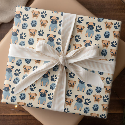 Playful Paws Dancing Across Canvas