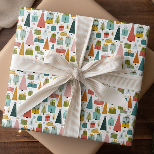 Festive Geometry Of Winter Joy