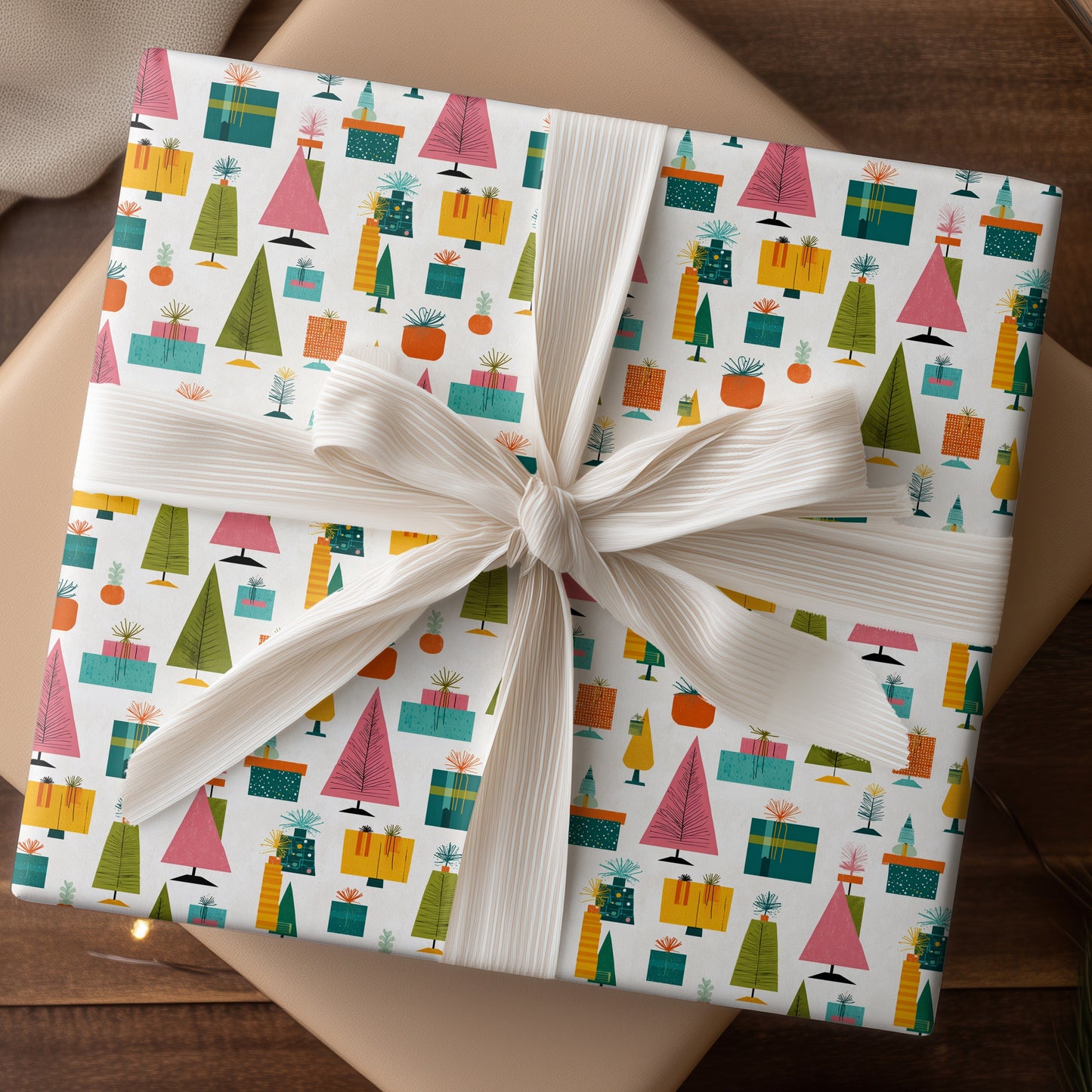 Geometric Trees Dance Their Colors