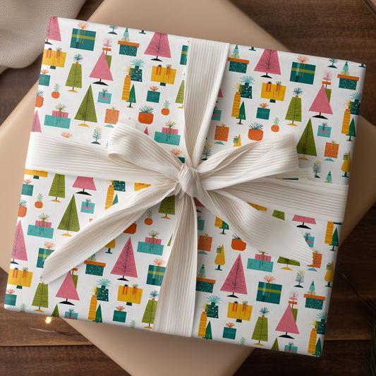 Geometric Trees Dance Their Colors