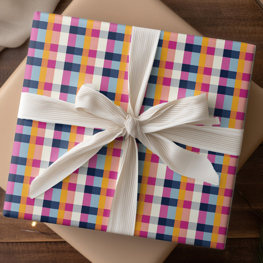 Rhythms of Woven Color Blocks