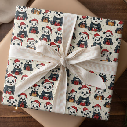 Panda Claus Brings Holiday Cheer