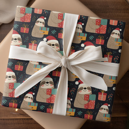 Sleepy Sloths Unwrap Holiday Magic