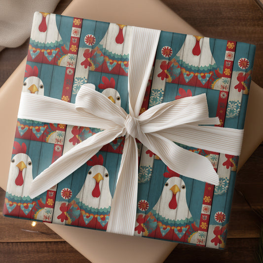 Farmhouse Rooster Dancing Folklore