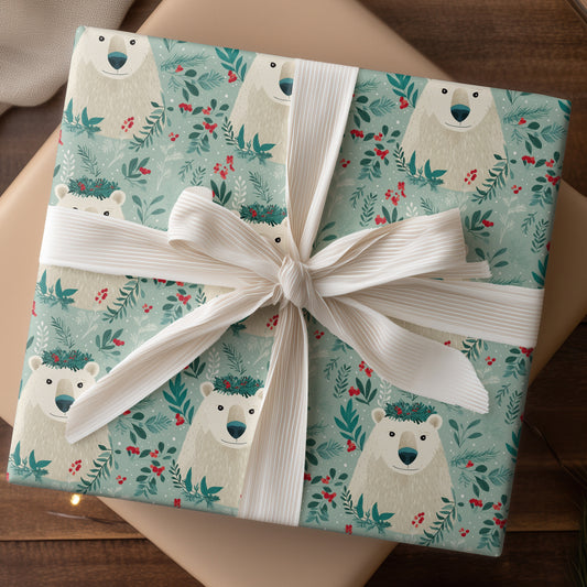 Winter's Gentle Guardian Smiles