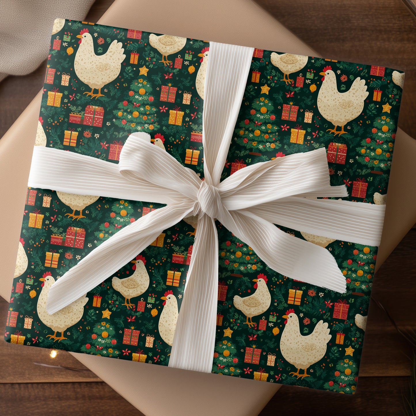 Festive Feathered Friends Celebrate Christmas
