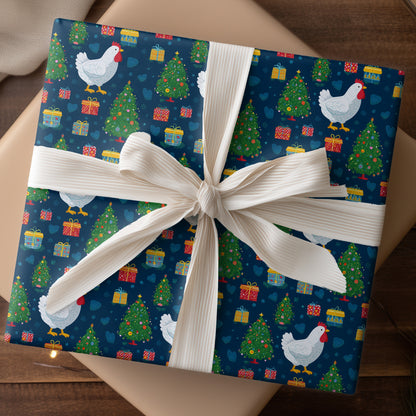 Holiday Hen Celebrates Christmas Cheer