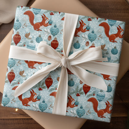 Russet Tails Dance Winter's Pattern