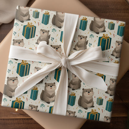 Playful Critters Unwrap Holiday Cheer