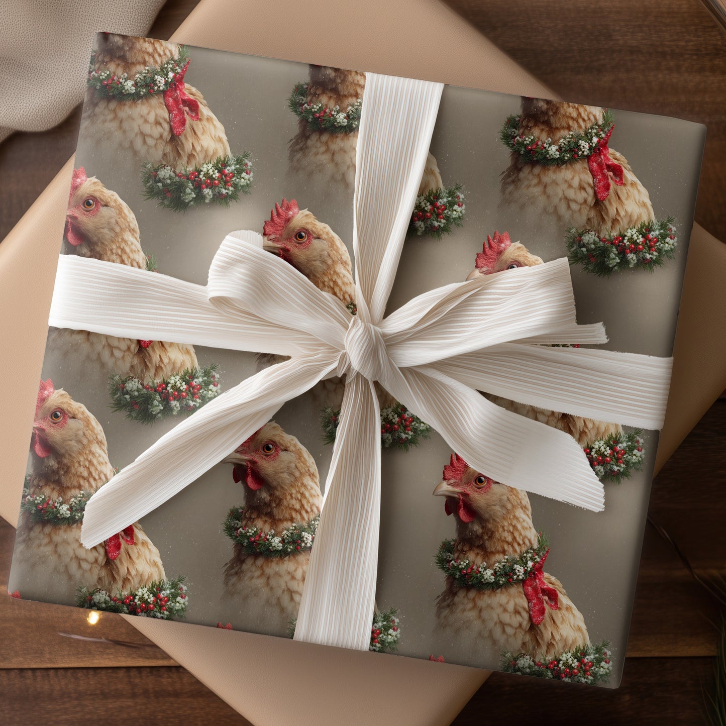 Festive Feathers Wear Winter's Grace