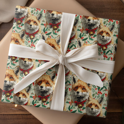 Festive Foxes Ring Holiday Cheer