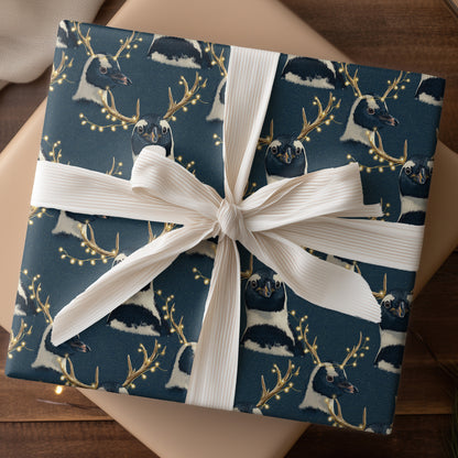 Midnight Penguins Wear Starlight Crowns