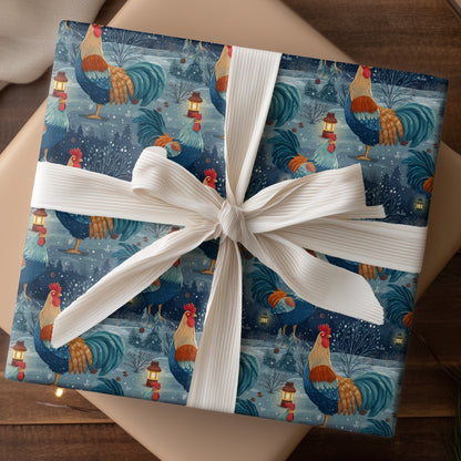 Midnight Roosters Guard Winter's Silence