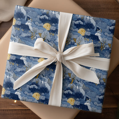 Midnight Foxes Weave Starlit Tales