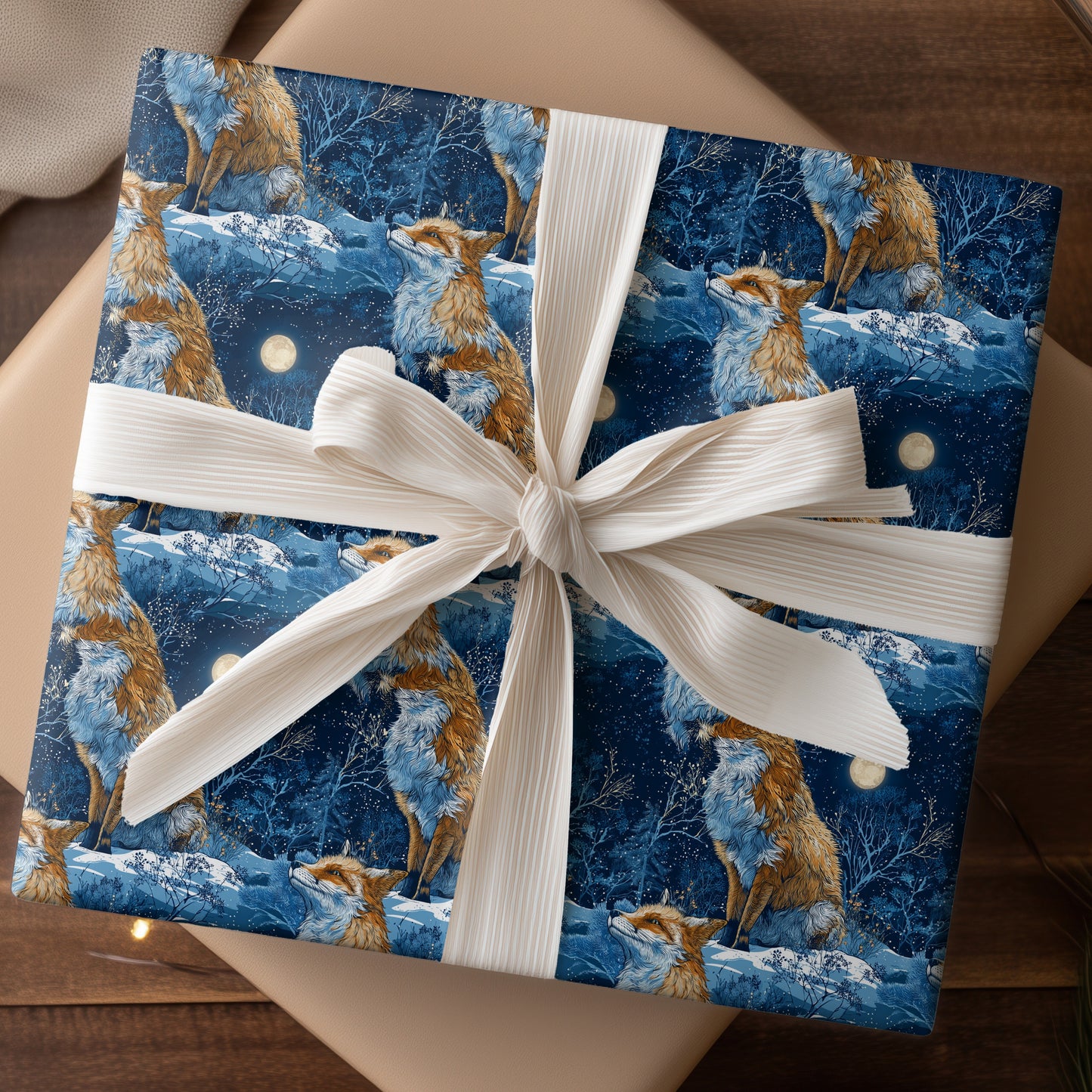 Lunar Fur Weaves Winter's Tale