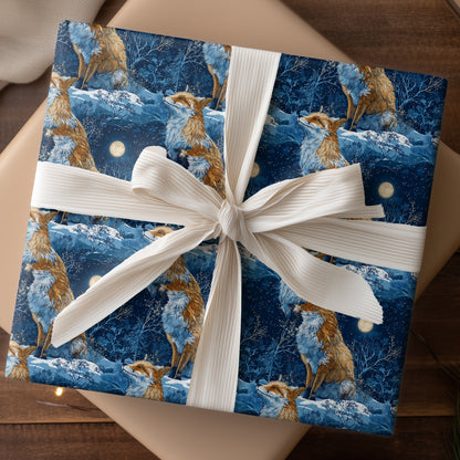 Lunar Fur Weaves Winter's Tale