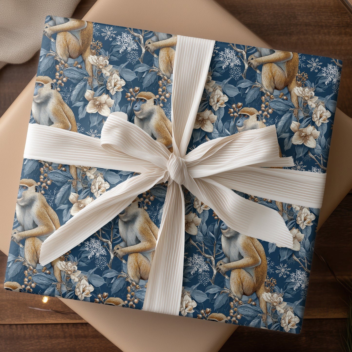 Winter's Primal Botanical Symphony