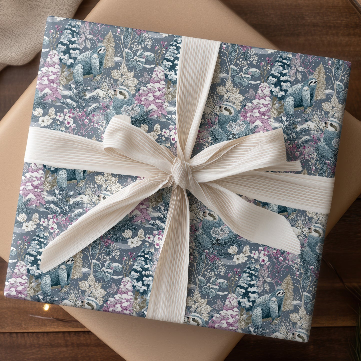 Slow Dance Through Snowy Branches