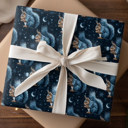 Starlight Squirrels Navigate Midnight Realms