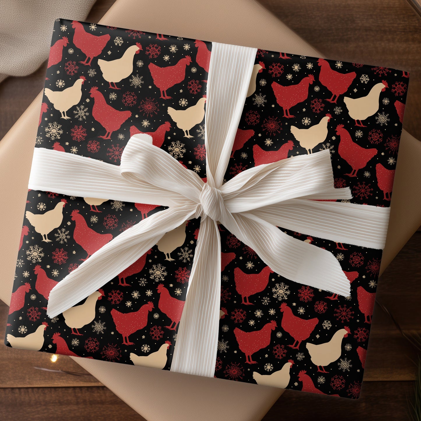 Winter's Farmyard Midnight Dance