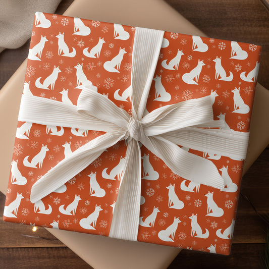 Arctic Foxes Dance Through Amber Light