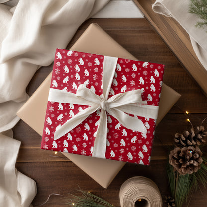 Winter's Playful Arctic Friends