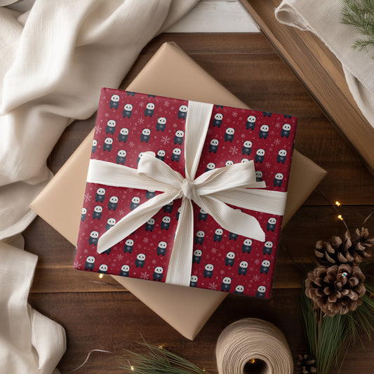 Pandas Dance Through Winter's Heart