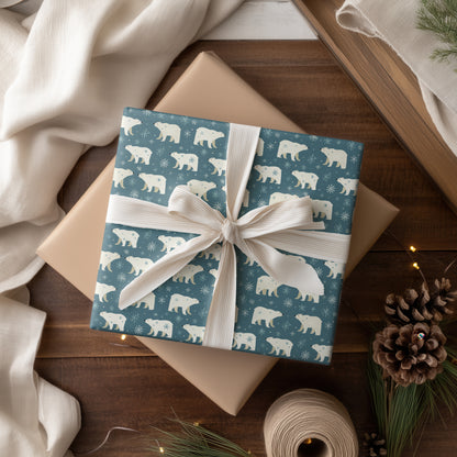 Arctic Waltz Of Silent Snowflakes