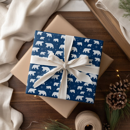 Arctic Wanderers Under Starlit Skies