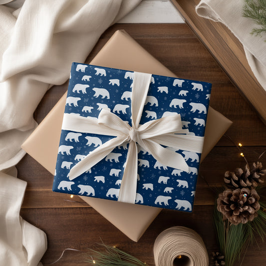 Arctic Wanderers Under Starlit Skies